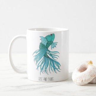 Mug Monter et briller la bouillie de poisson