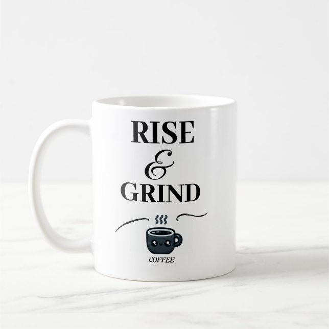 Mug Monter et broyer/ Design haut de gamme/Mug café (Gauche)