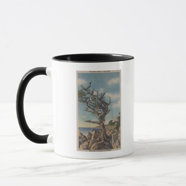Mug Monterey, CA - Old Witch Tree sur 17 Mile (Gauche)