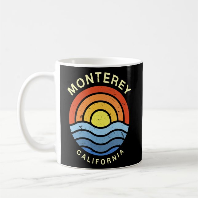 Mug Monterey California Ca Summer Montereyan Tropical (Gauche)