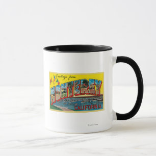 Mug Monterey, la Californie - grandes scènes de lettre