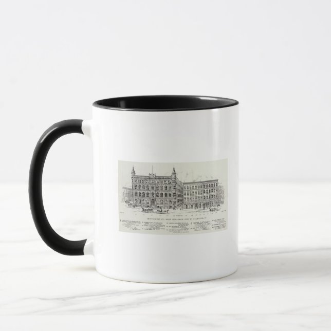 Mug Montgomery West side Pine et Californie (Gauche)