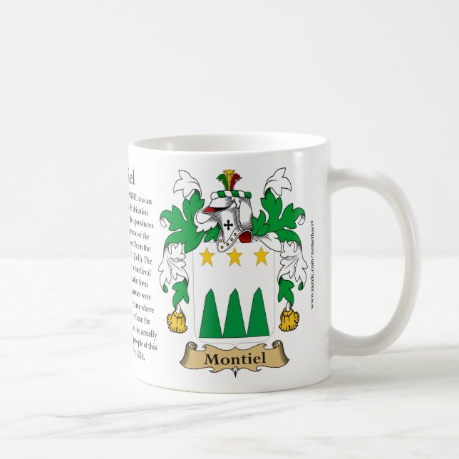 Mug Montiel, l'origine, la signification et la crête (Droite)