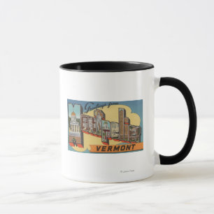 Mug Montpellier, Vermont - grandes scènes de lettre