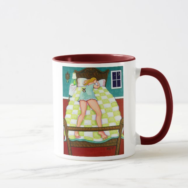 Mug Montre de nuit - chiwawa en service (Droite)