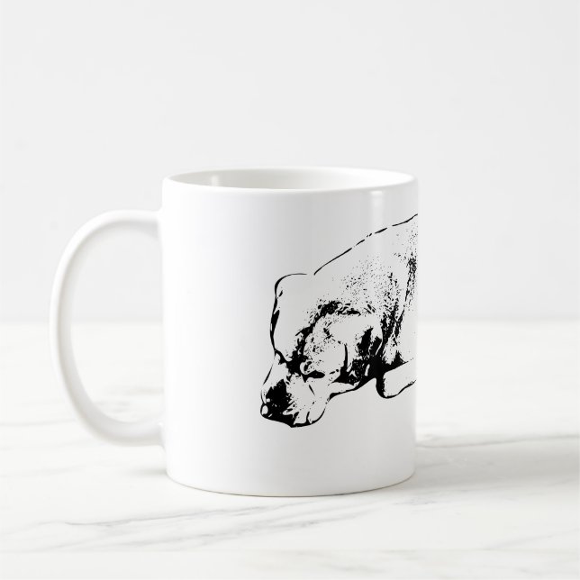 Mug Montre du matin, Coeur facile (Gauche)