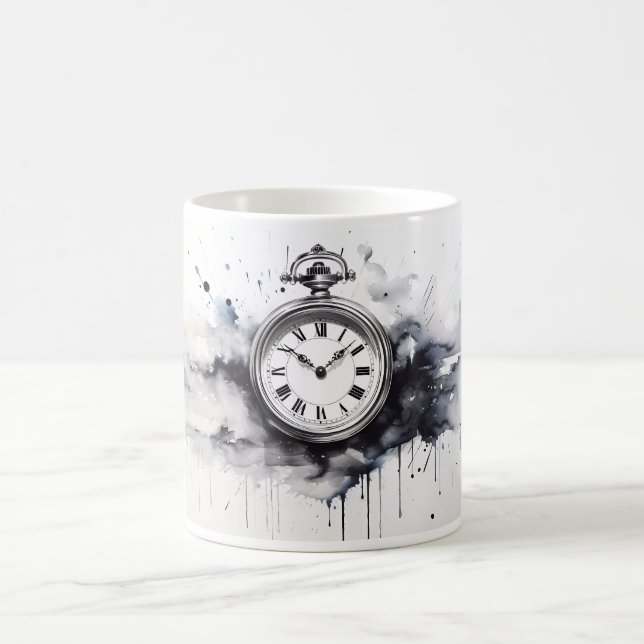 Mug Montre minimaliste (Centre)