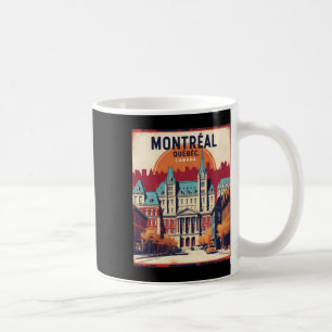 Mug Montréal Québec Canada 1950 Vintage voyage Touris