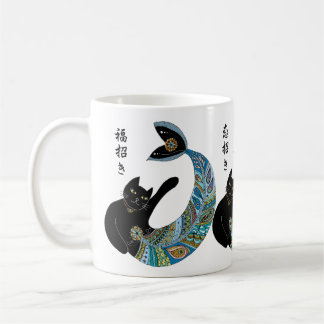 Mug Montrer le chat du doigt de sirène
