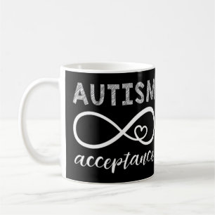 Mug Montrer le soutien pour l'acceptation de l'autisme