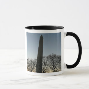 Mug Monument de Washington dans le paysage d'hiver II