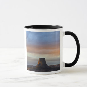 Mug Monument national de Devils Tower, tempête au couc