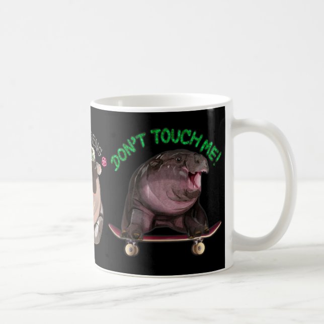 Mug Moo Deng Hippo de Thaïlande (Droite)