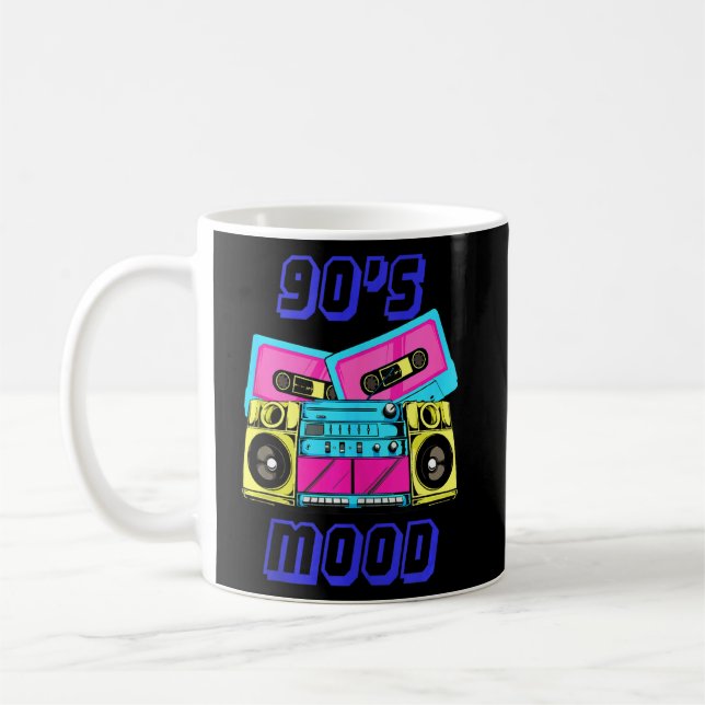 Mug Mood Retro des années 90 Vintage (Gauche)