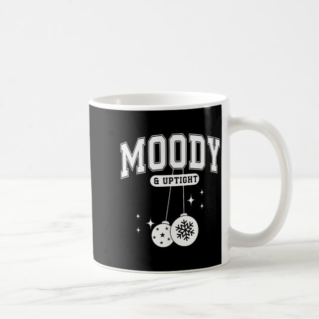 Mug Moody And Uptight Merry And Bright Christmas Coupl (Droite)
