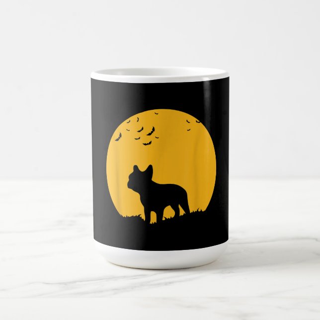 Mug Moon Halloween Inspire French Bulldog (Centre)