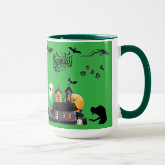 Mug Moonlit Mischief kelly green