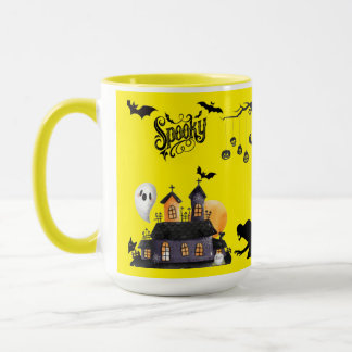 Mug Moonlit Mischief yellow