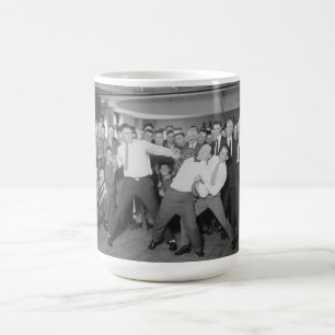 Mug Moquerie de Jack Dempsey luttant contre Harry