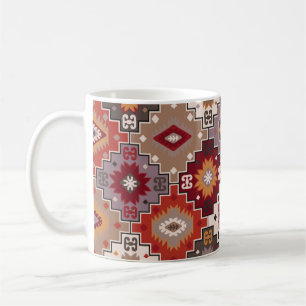 Mug Moquette persane design original, texture tribale.
