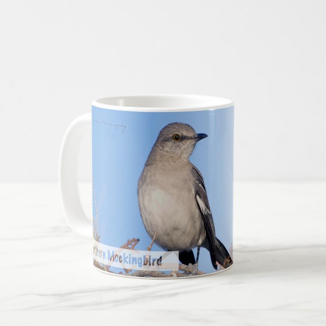 Mug Moqueur polyglotte Psaume 40:3 KJV (Devant gauche)