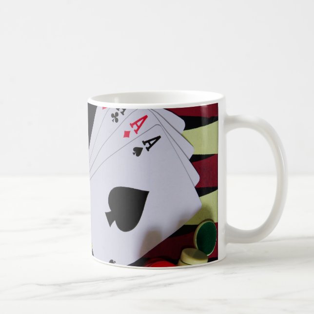 Mug Morceaux de jeu de casino (Droite)