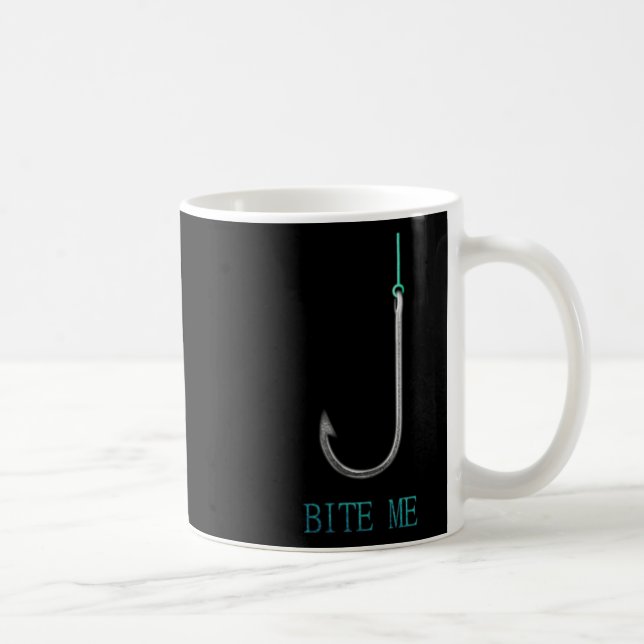 Mug Mords Moi Hameçon Pêche Pêcheurs Cadeau  (Droite)