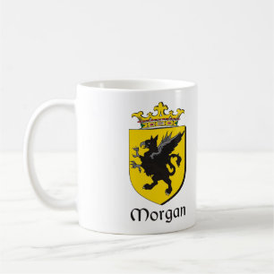 Mug Morgan Family Crest Manteau d'armoiries irlandaise