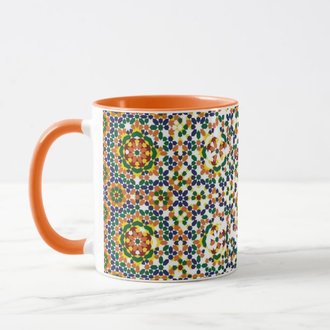 Mug Moroccan Geometric Pattern (Gauche)