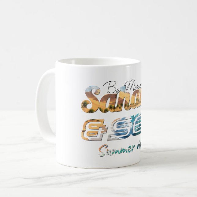Mug Morocco Sahara & Sea Summer Vibes Design (Devant gauche)