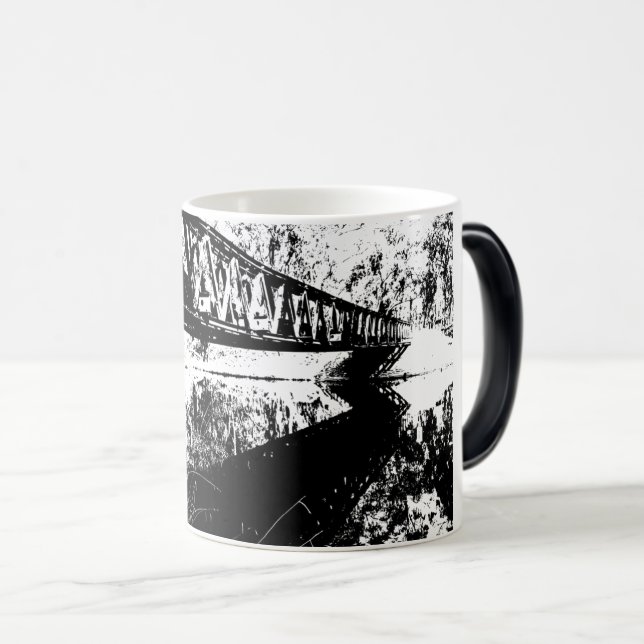 Mug Morphing couleur, 325 ml (Devant droit)