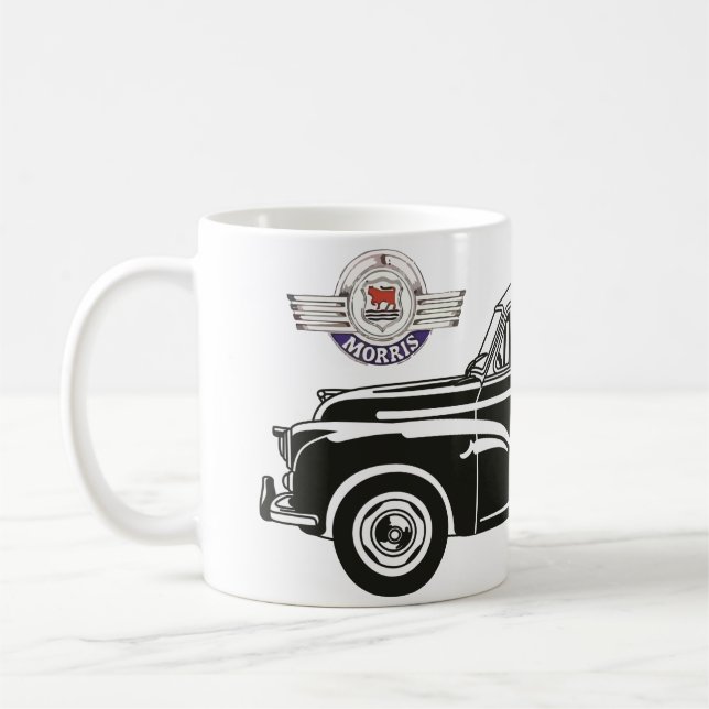 Mug Morris Minière Voiture Vintage Randonnée Canard (Gauche)