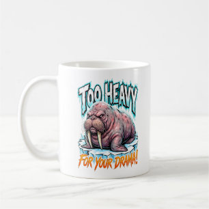 Mug Morse Sarcastique Trop Lourd Pour Votre Drame
