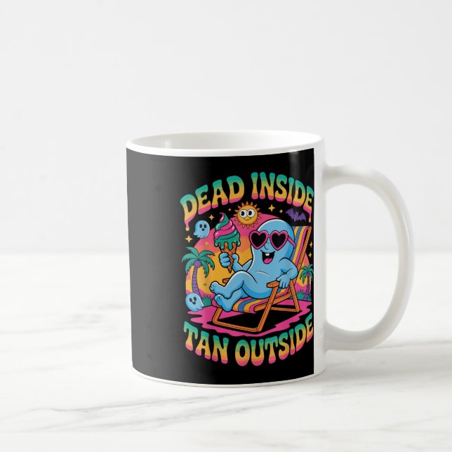 Mug Mort À L'Intérieur De Tan À L'Extérieur Du Fantôme (Droite)
