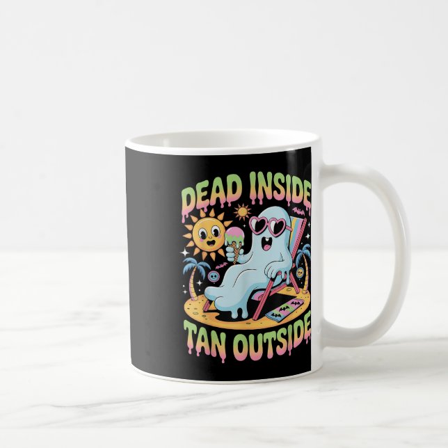 Mug Mort À L'Intérieur De Tan À L'Extérieur Du Fantôme (Droite)
