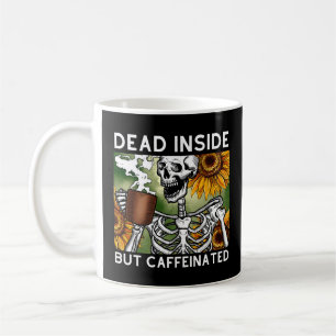 Mug Mort à l'intérieur mais caféiné