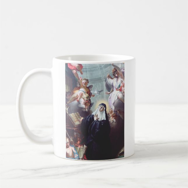 Mug Mort de sainte Scholastique  (Gauche)