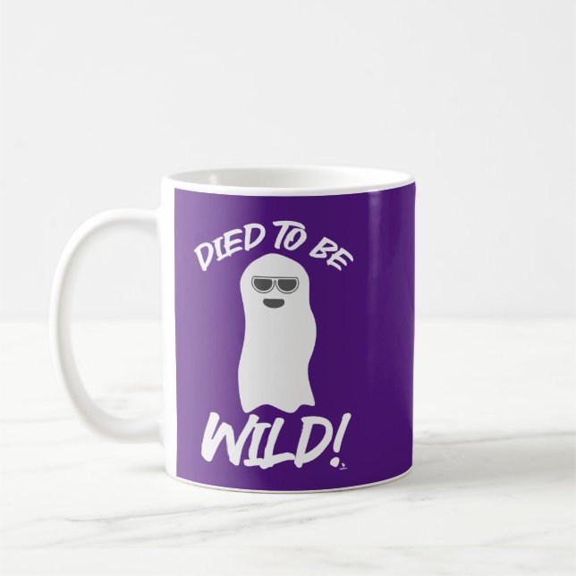 Mug Mort d'être sauvage drôle de fantôme Esprit de des (Gauche)