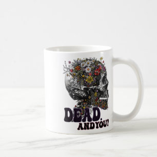 Mug Mort Et Vous Crâne Tête Drôle Halloween Cos