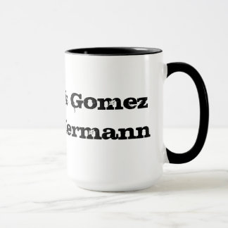 Mug Morticia et Gomez et lis et Hermann