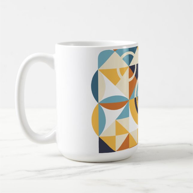 Mug Mosaic Art Motif (Gauche)