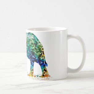 Mug Mosaic Elephant Design 36