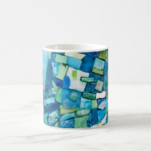 Mug Mosaic mixte Flux de vie