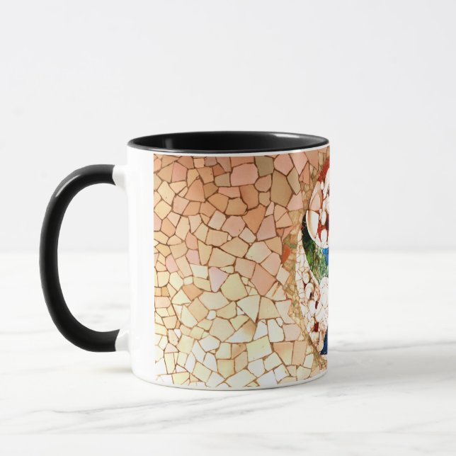 Mug Mosaïque Abstrait Pierres non figuratives Carrelag (Gauche)