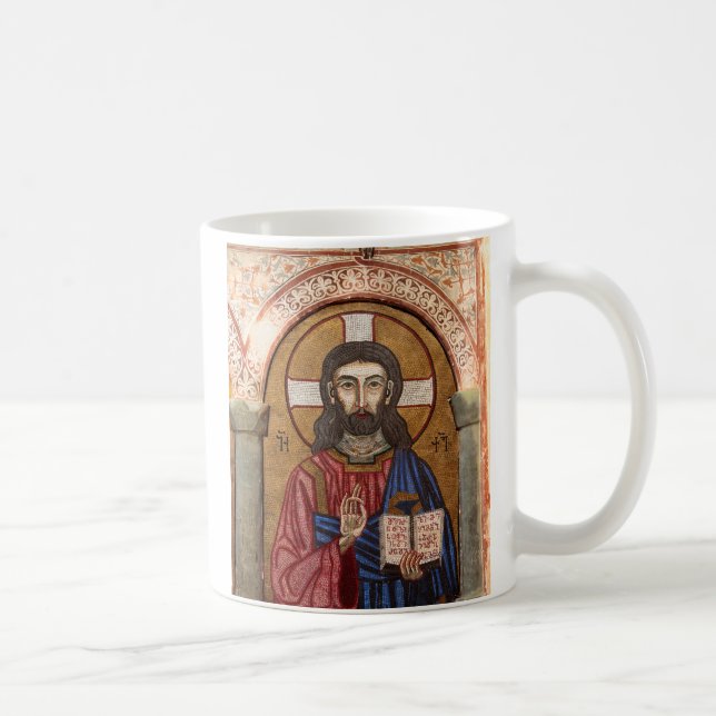 Mug Mosaïque ancienne de Jésus (Droite)