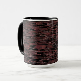 Mug Mosaïque bourguignonne avec arrière - plan brut