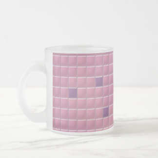 Mug - Mosaïque Carré rose