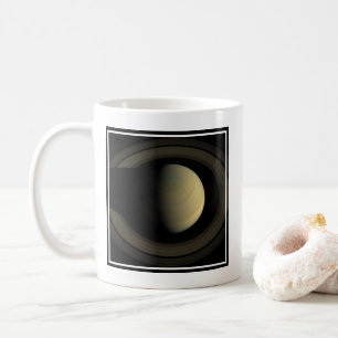 Mug Mosaïque De La Planète Saturne Et Ses Principaux A