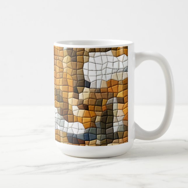 MUG MOSAÏQUE DE RENARD (Droite)