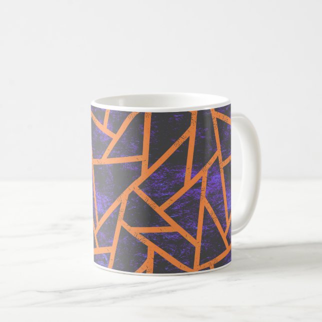 Mug Mosaïque d'Halloween (Devant droit)